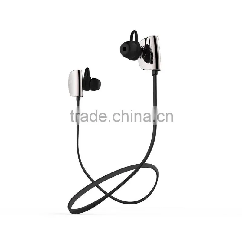 wireless Sport mini bluetooth 4.0 neckband headset for mobile with RoHs CE FCC