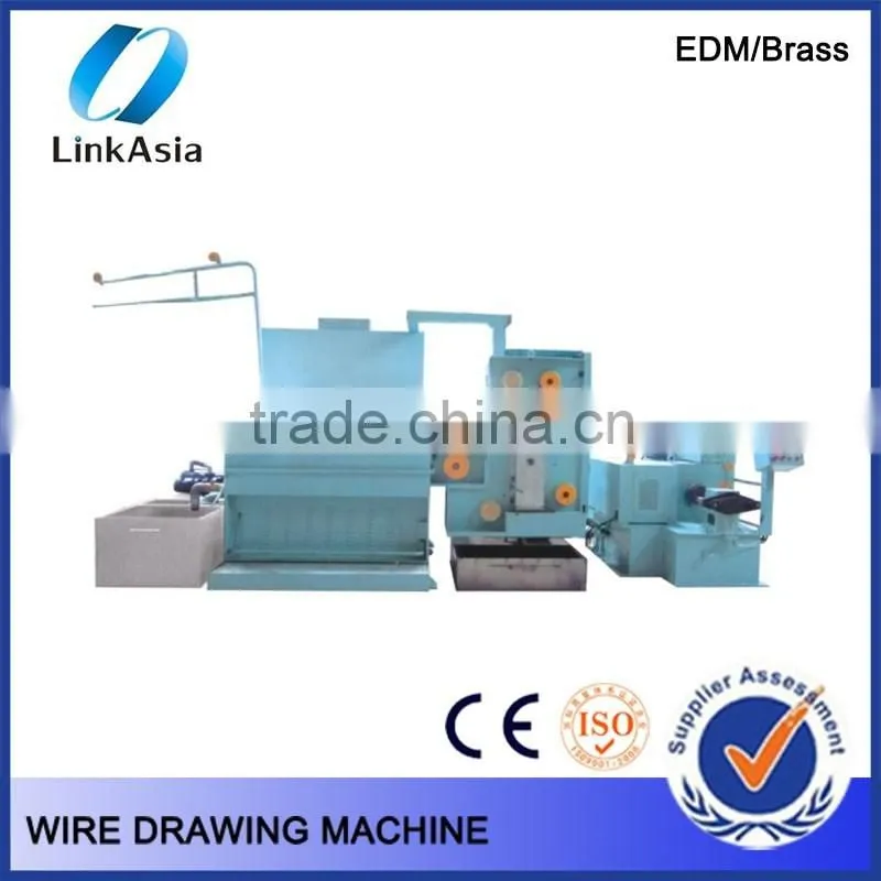 High speed dual inverter water tank wire drawing machine