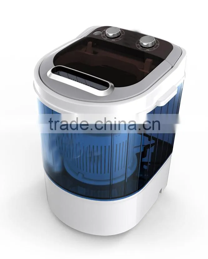 3KG single tub semi automatic mini washing machine clothes washing machine