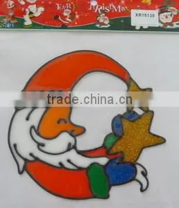 Plastic Arts and Crafts , new christmas door and window sticker