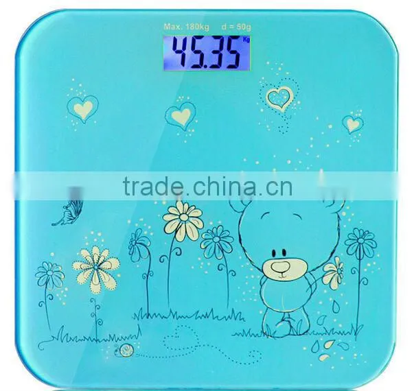 BS-L368 Larger LCD screen digital personal scale