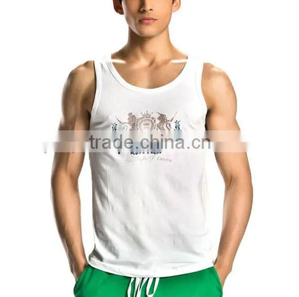 Custom tank top, mens cotton vest, casual gilet(YCT-B0651)