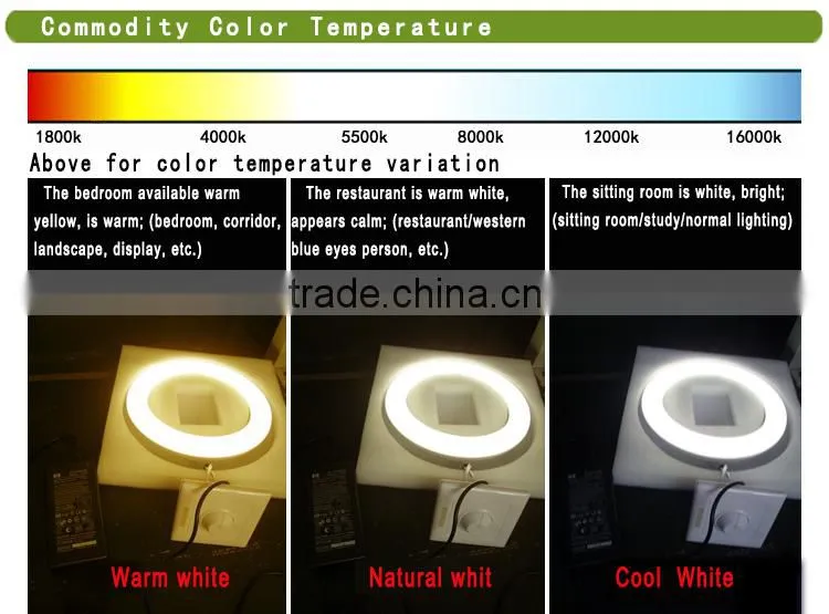 100-277V high brightness 11w best price 205mm led circline bulb t9