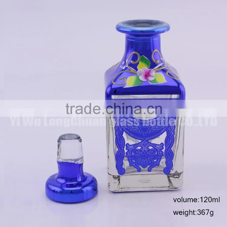 home decoration fragrance reed perfume diffuser in glass bottle