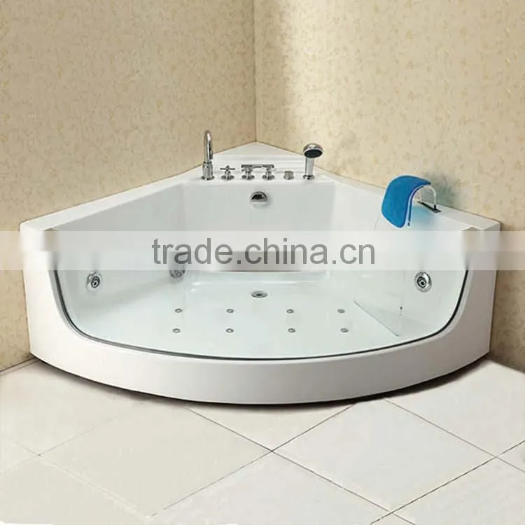 Q322M mulitfunction indoor spa bathtub with clear glass