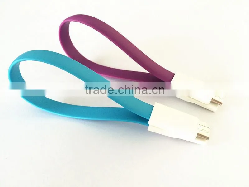 Magnetic 2.0 V8 Micro USB cable with CE ROHS certificates for smart Android mobile phones