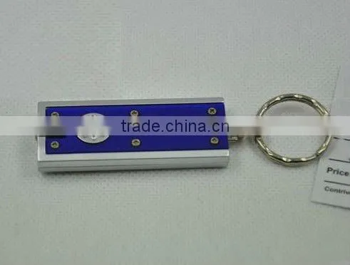 1 LED Rectangular Keychain Light