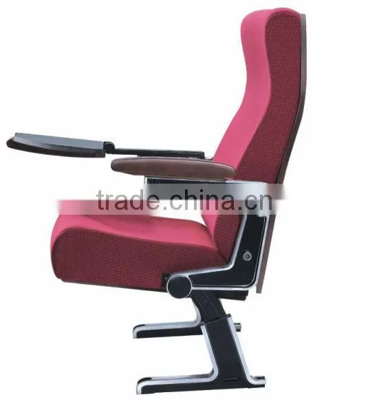 Popular cinema blue fabric auditorium seating