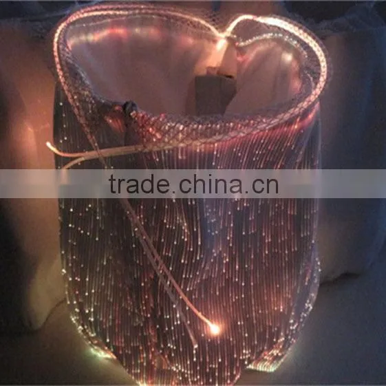 Glow in the dark luminous led corona ice bucket bag
