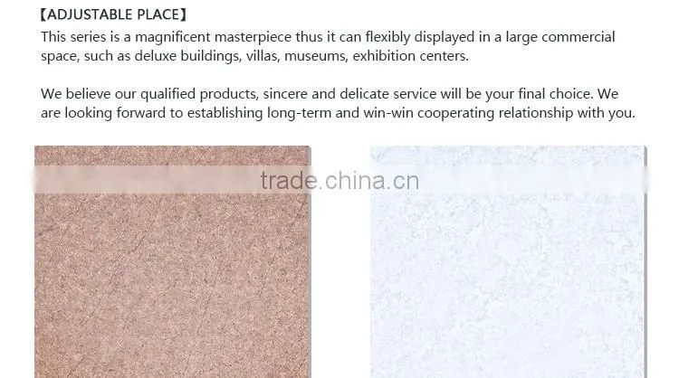 Alibaba india luxury living matt surface marble look porcelian tile 24x24