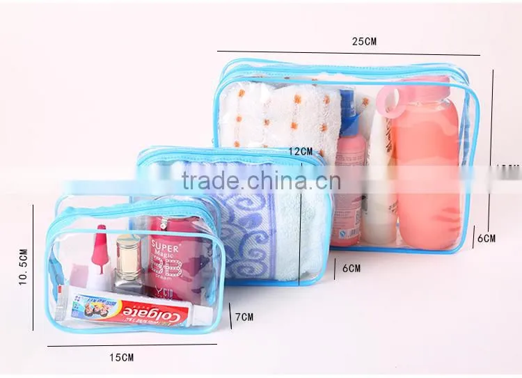 Transparent waterproof wash gargle bag /cosmetic bags/ travel bag