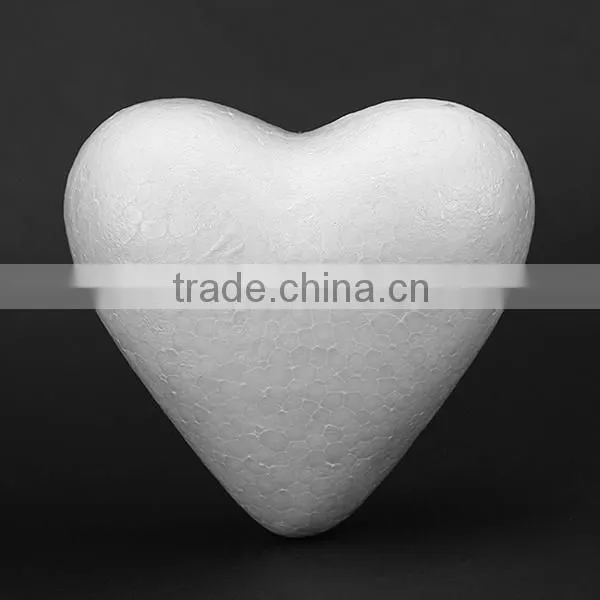 110mm polyfoam heart for valentine's decoration and DIY