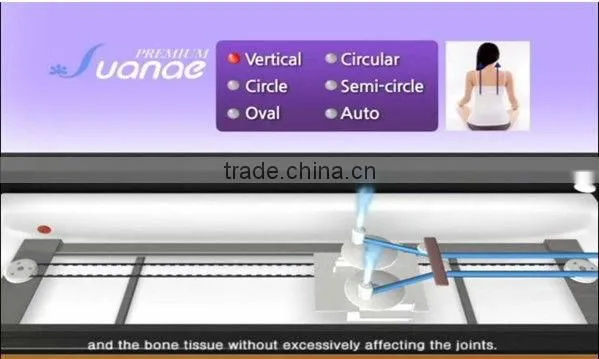 6 - step water pressure thermal massage bed for massage full body