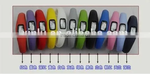 fashion ion silicone wrist watch band strap