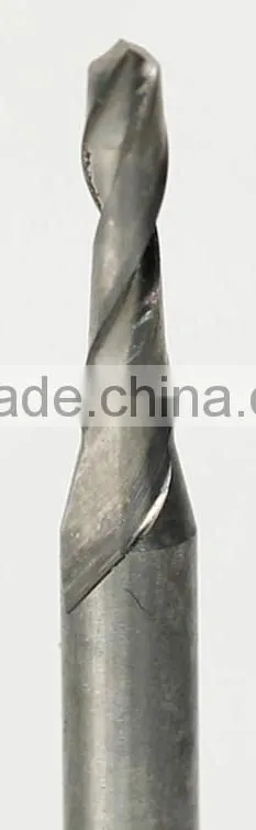 Soild spiral downcut router bits