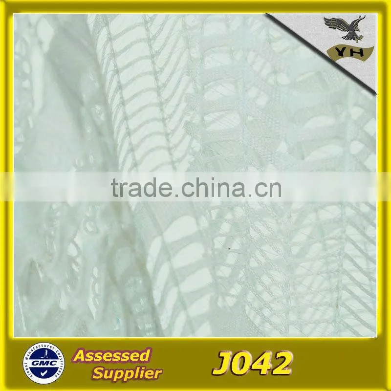 wheat flower elastic mesh fabric for knitted scarf