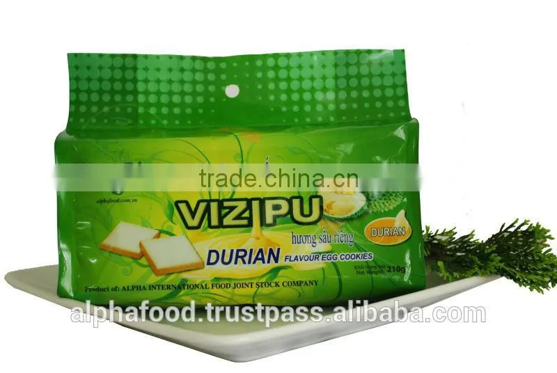 VIZIPU Durian flavour Egg Cookie