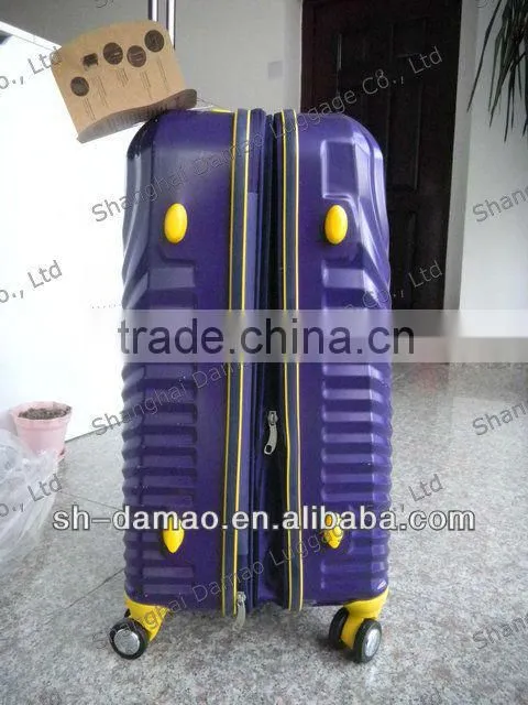 your best choice !!! alibaba china new product 2015 100% PC cabin size costom made luggage trolley