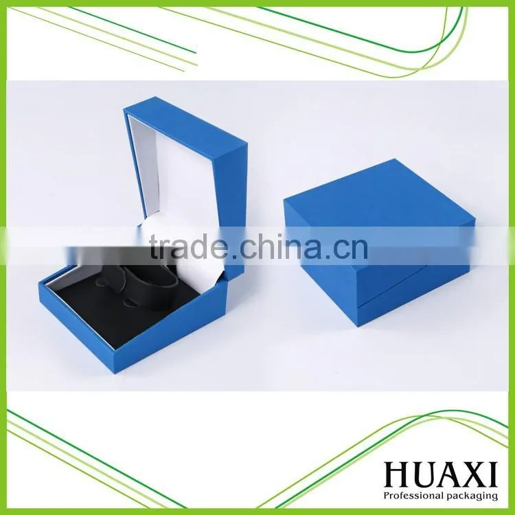 Luxury custom logo printed gift velvet plastic jewelry box