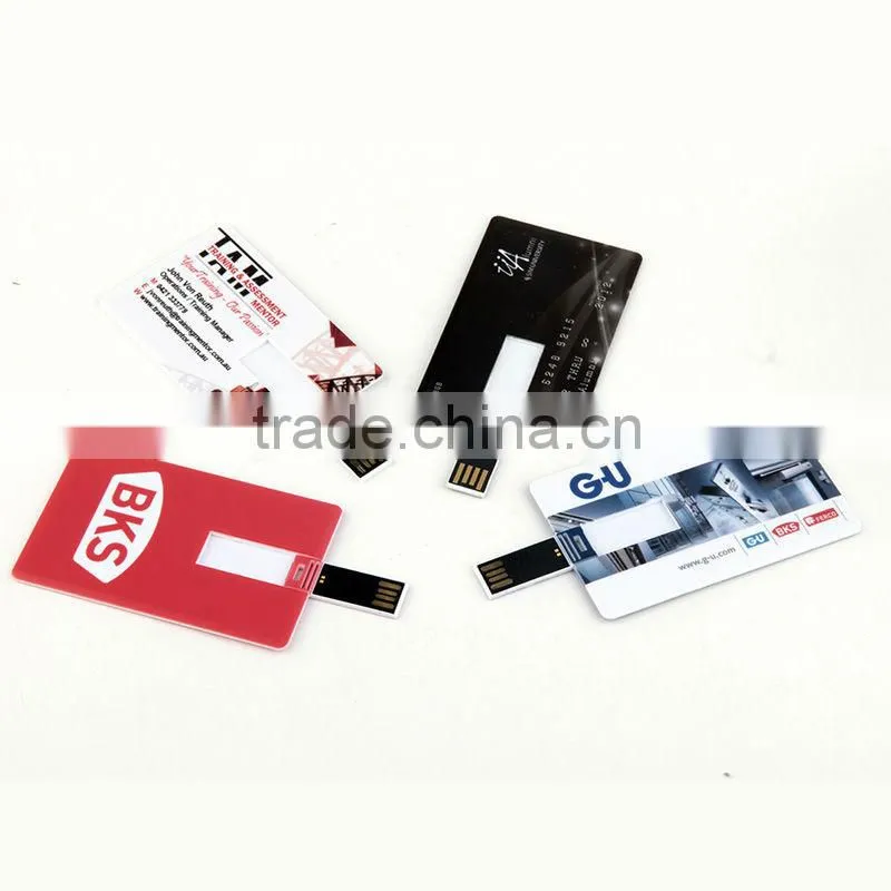 OEM promotional Credit Card USB drive