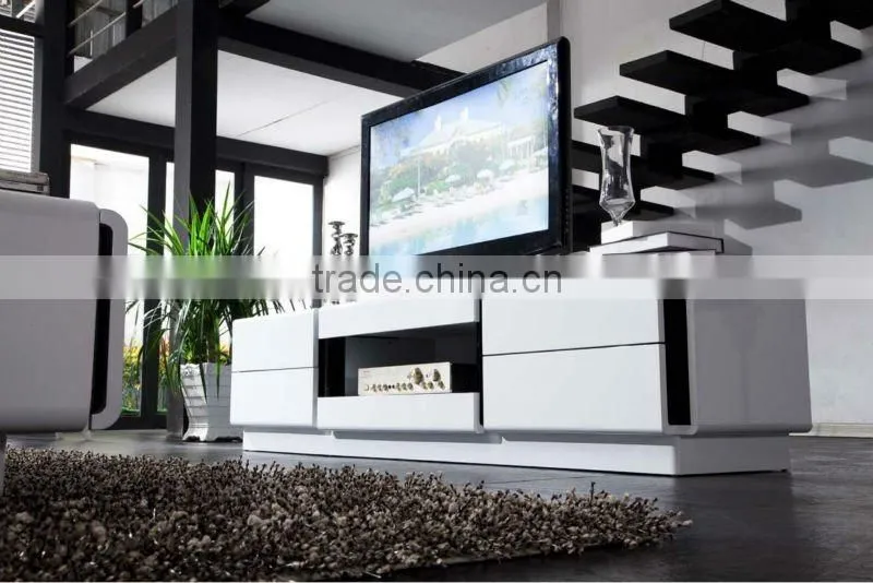 Modern High Gloss MDF TV Stand