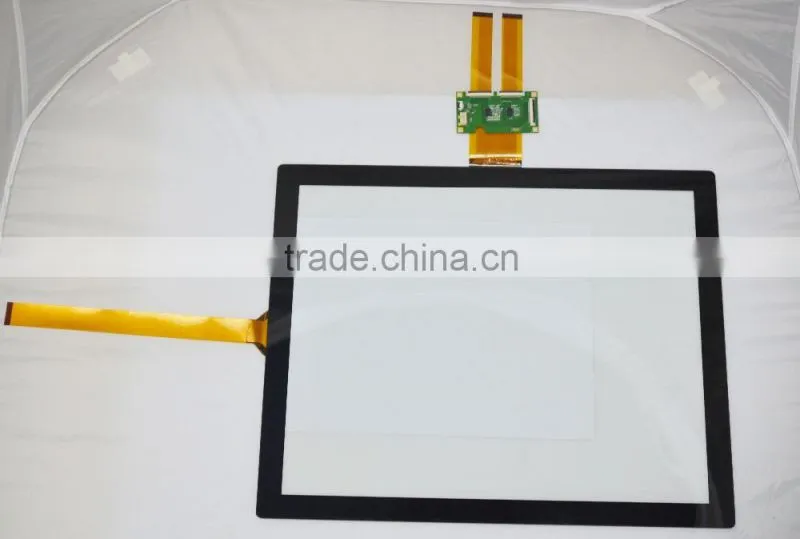 OCA Adhesives 10 dots 19 inch capacitive touch screen for vending machine