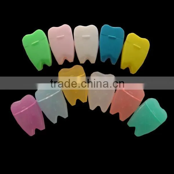 toothbrush kits including tooth-shape dental floss and Y shape dental floss