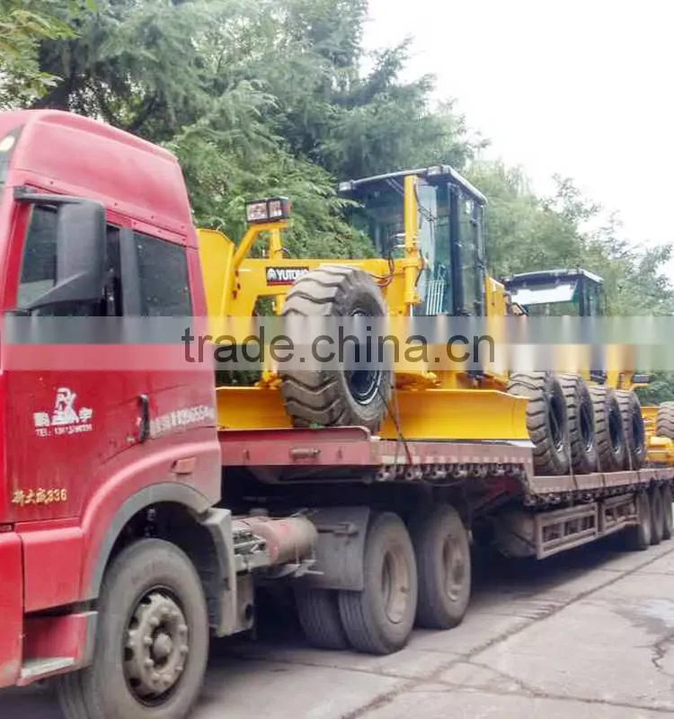 China Military Quality Of Mini Motor Grader For Sale With 132HP