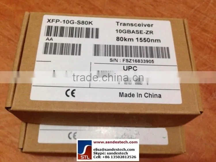 ZTE XFP-10G-S80K 10GBASE-ZR XFP 1550nm 80km optical transceiver