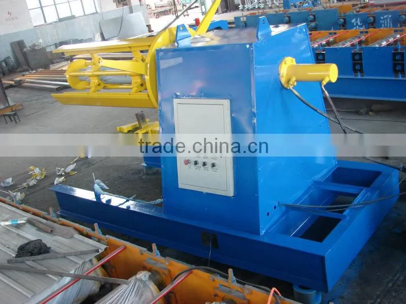 Uncoiler roll forming machinery