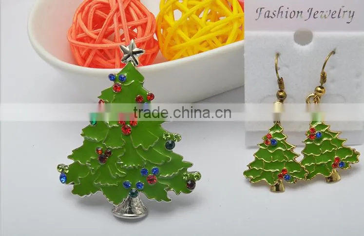 Special Edition Christmas Package Western Christmas With The Stars Earrings And Brooch