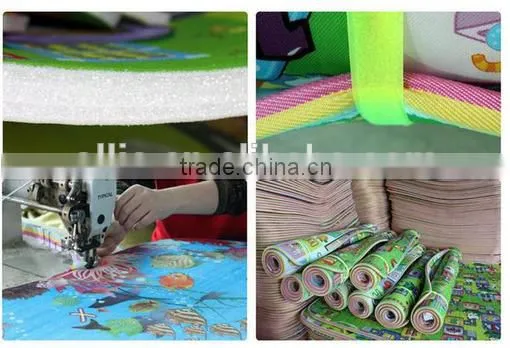 comfortable foldable new style new arrival brand logo made in china play mat