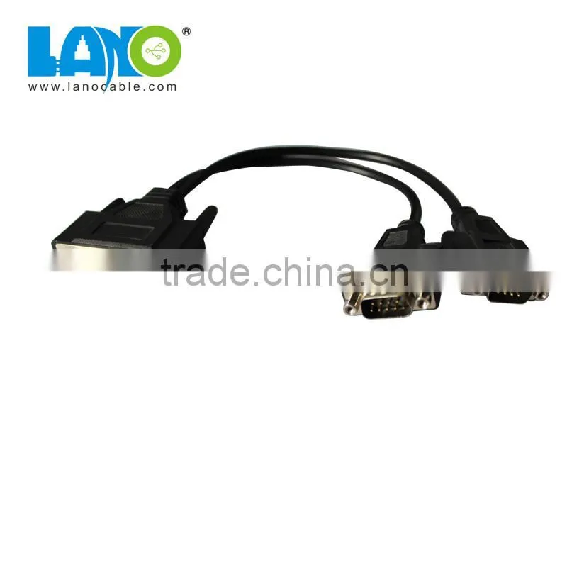 50cm video y splitter VGA cable