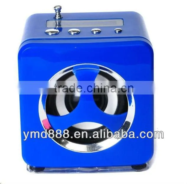 SU-36 mini Speaker With FM Radio,cheap cube speaker