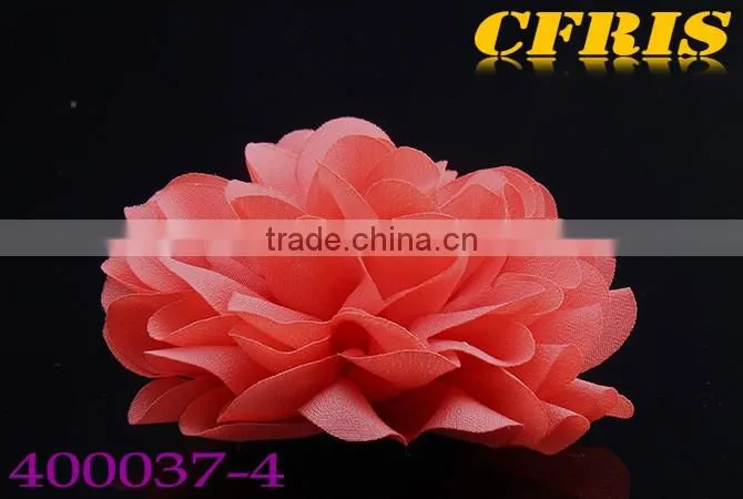 Ornate Flower Lapel Pin,Charming Colors Design