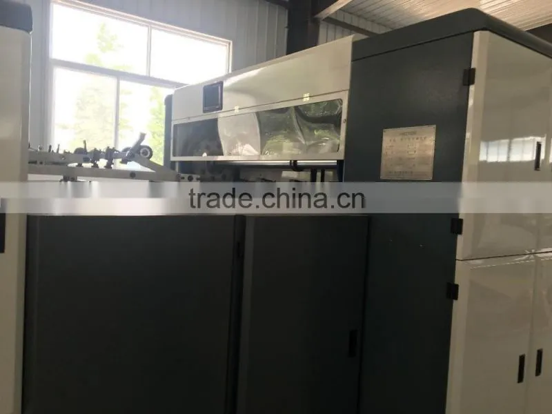 Fully automatic label flat bed die cutting machine