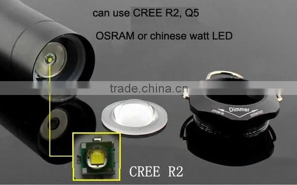 Lumifire ACK-1084 2 In 1 XPE R2 LED Flashlight / Camping Led Lantern