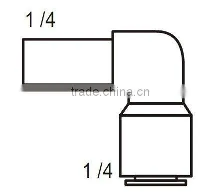 Plug In Elbow Connector