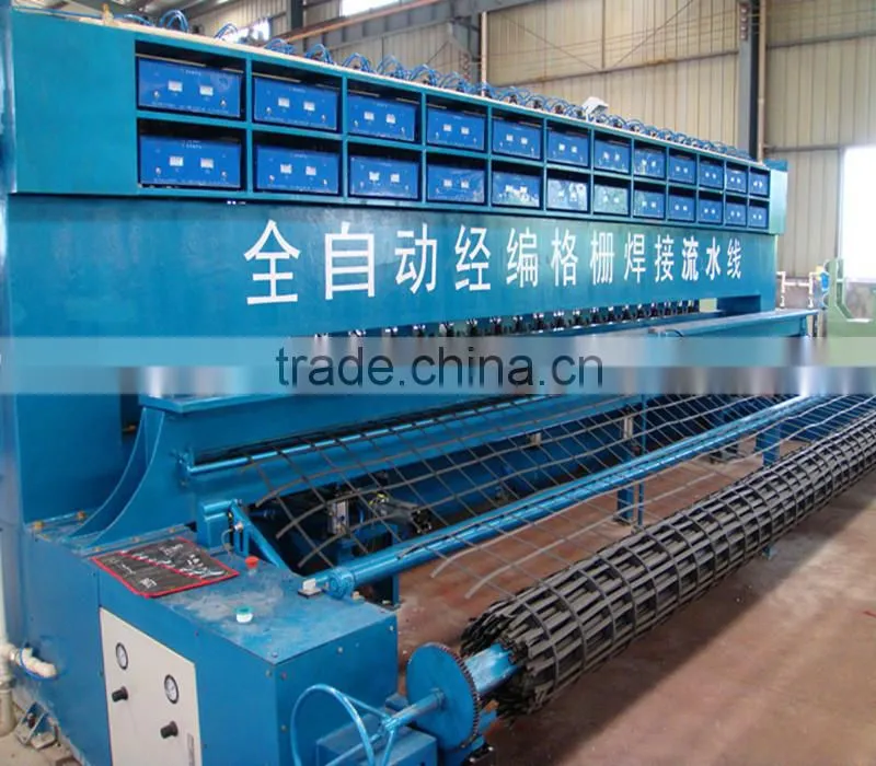 High Quality Geogrid Welding Producling Line with 32 welding heads