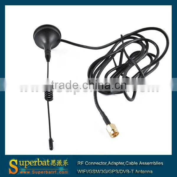 433Mhz 3DB Magnetic Base Rubber Antenna with Extend Cable