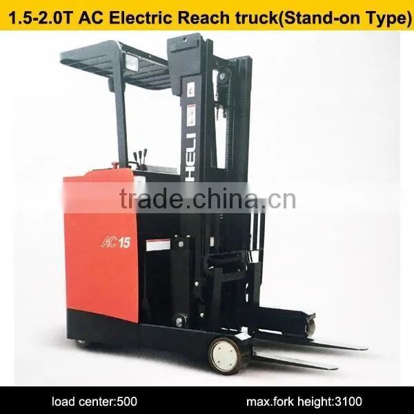electric warehouse CQD15 AC electric reach truck (sit-sown type)