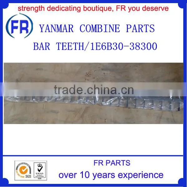 YANMAR HARVESTER BAR TEETH 1E6B30-38300