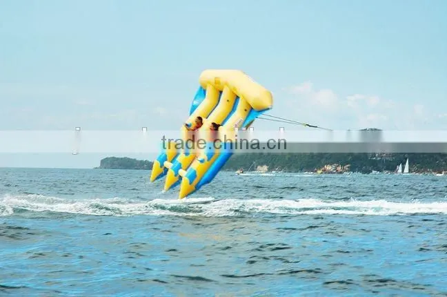 Durable Inflatable Fly Fish For Sale , Inflatable Towable Fly Fish,Flying fish boat