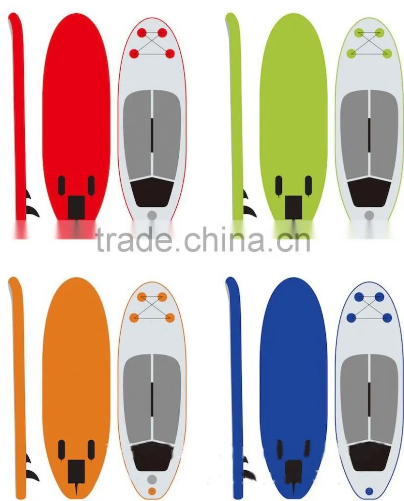 Stand up Paddleboard/SUP with 3 Piece Adjustable Travel Paddle/Air around inflatable supboards