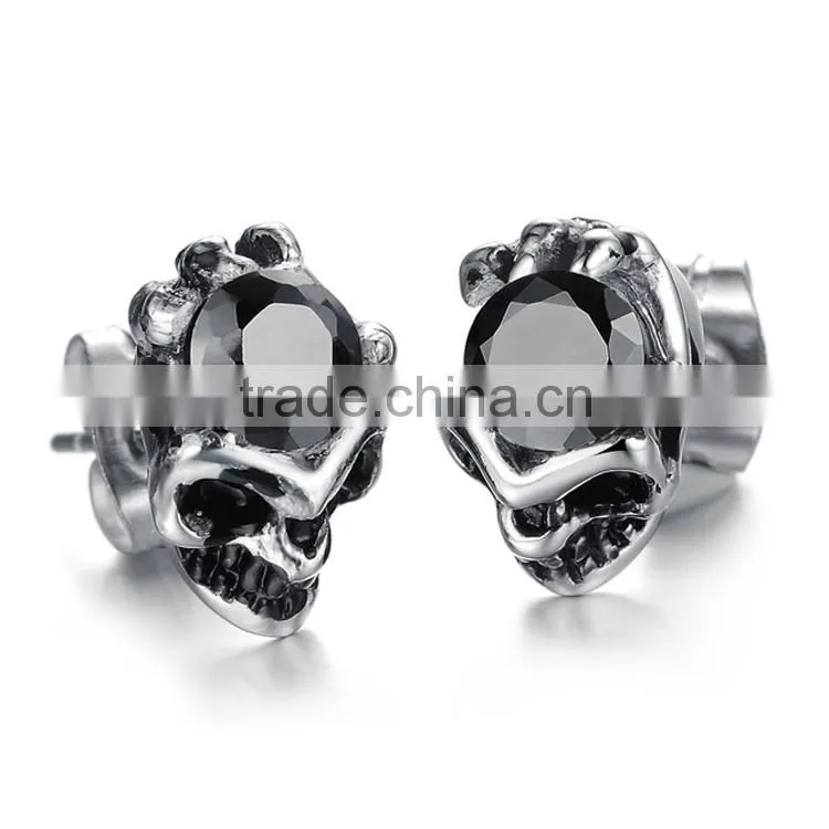 Hight Quality CZ 361l Stainless Steel Jewelry Earrings For Men