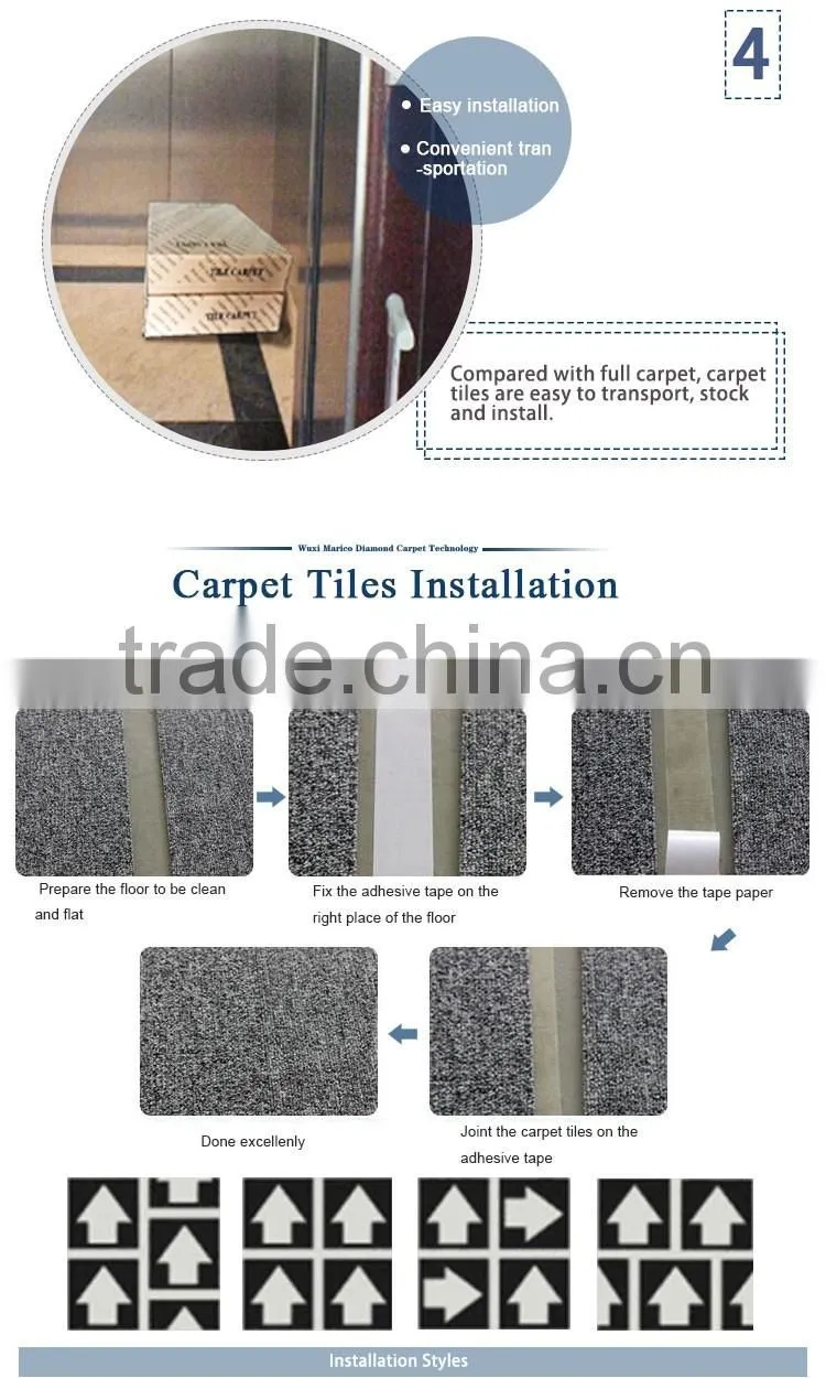 China Factory Machine Tufted Office Floor Carpet