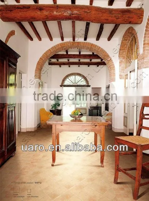 Non-slip decor rustic glazed ceramic antique brick style kitchen tiles