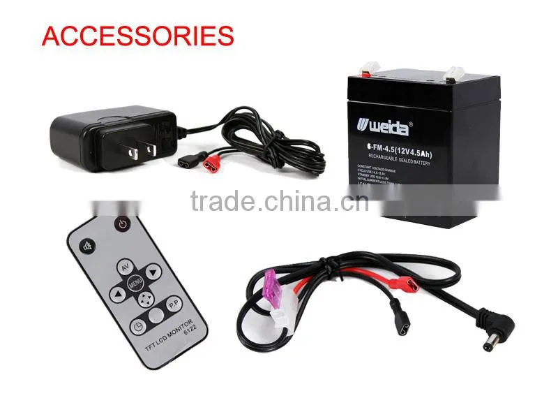20m Cable Fish Finder With 7 Inch Monitor Underwater Fishing Camera 12Pcs White Leds Fish Finder Camera Sony CCD 650TVL