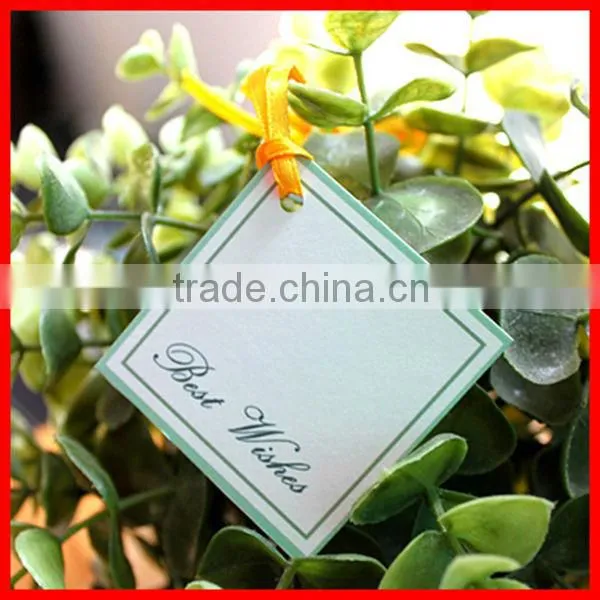 Simply Charming Custom Printed White Hard Blank Greeting Card Paper
