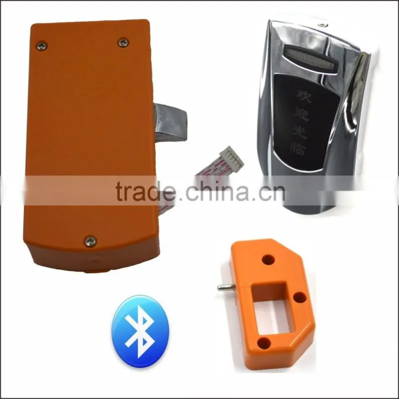 Alloy Smart Cabinet Mortise Door Lock Cylinder With Bluetooth Electronic Key